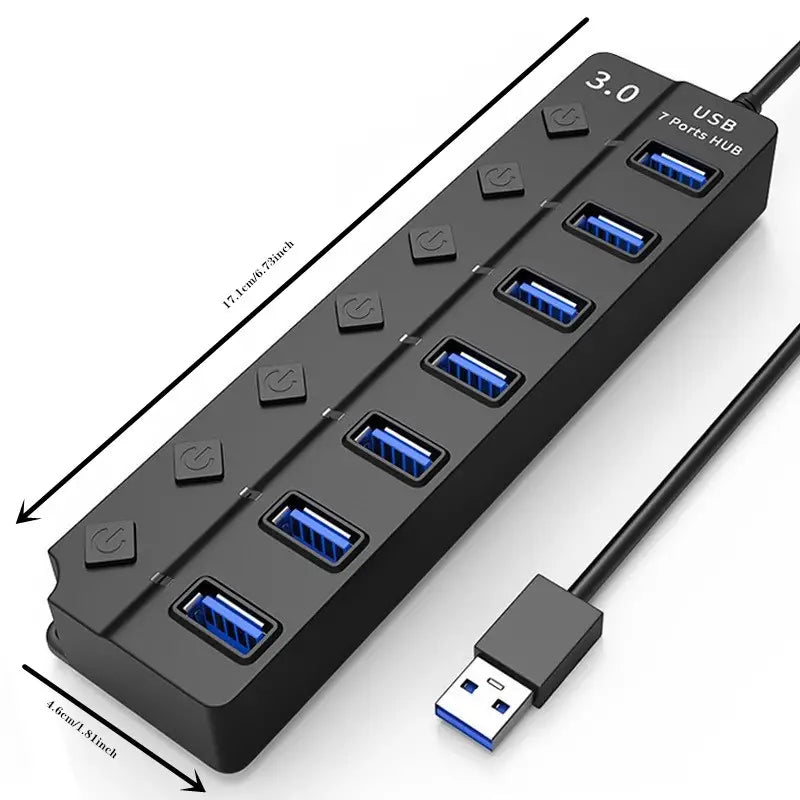 USB HUB 7 in 1