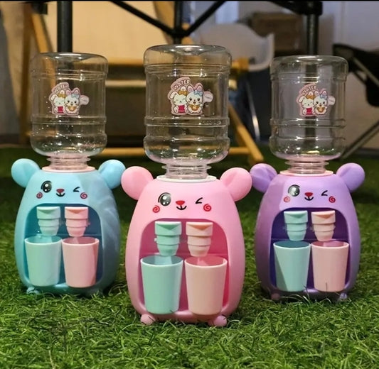 Cute Mini Water Dispenser | Cold/Warm Water Juice Milk Drinking